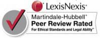 LexisNexis | Martindale-Hubbell Peer Review Rated for Ethical Standards and Legal Ability